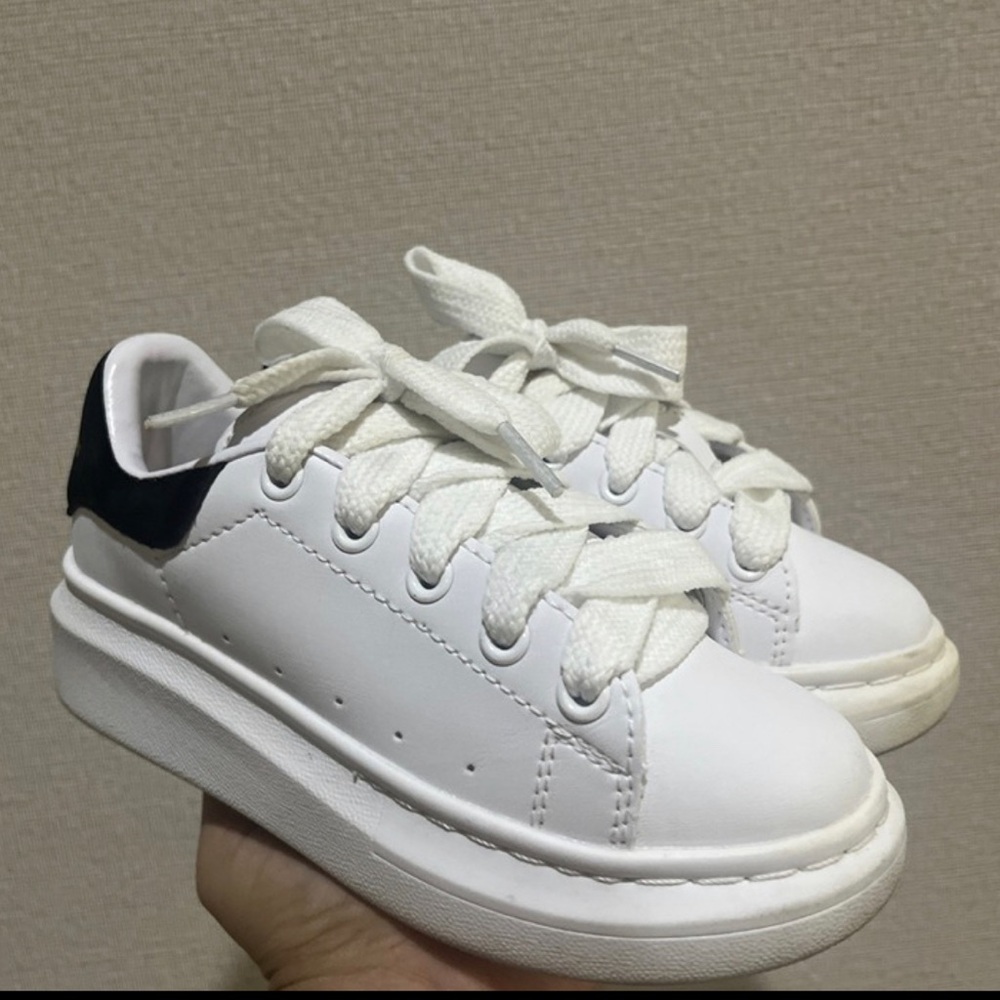 Alexander McQueen Platform Sneakers White And White Size EU 30.5 US 13